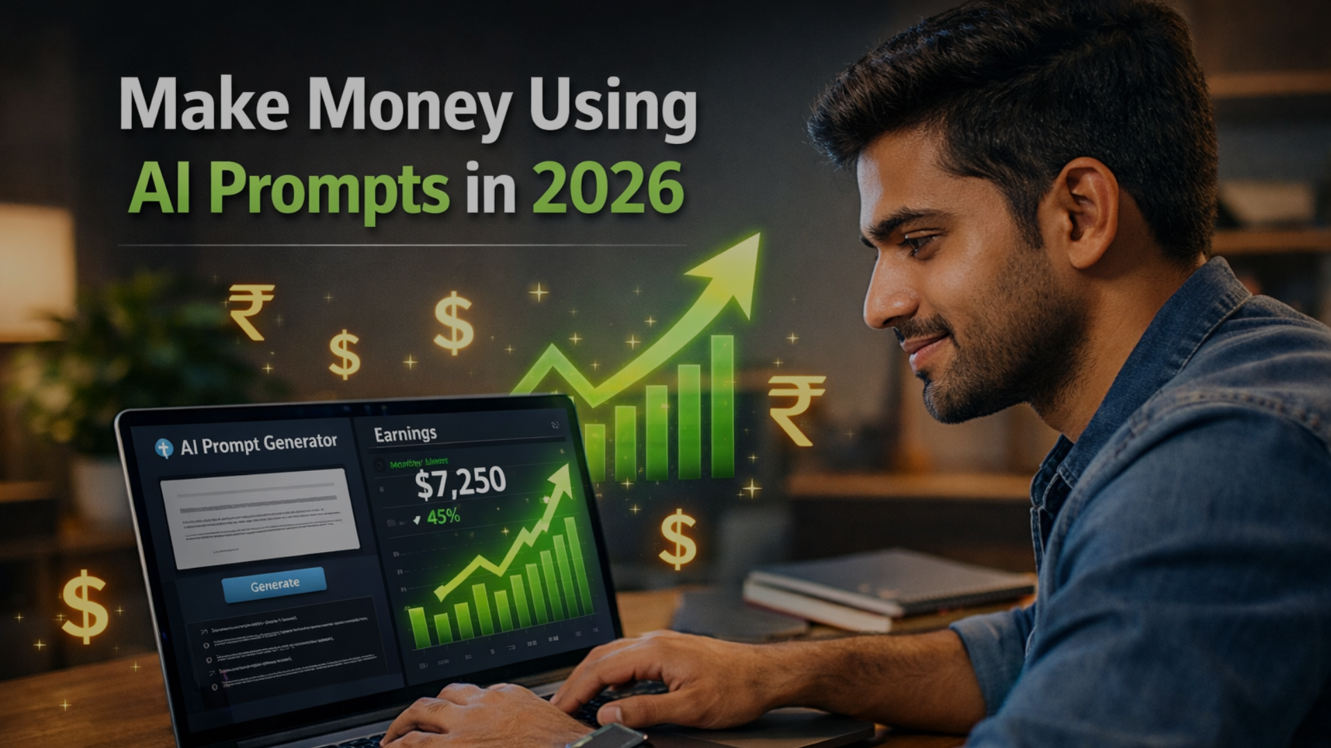 How to make money using AI prompts in 2026 online income guide