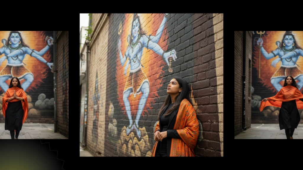 Ultra-realistic Lord Shiva cinematic portrait created using Gemini AI prompt. cinematic Indian spiritual Gemini AI photo prompts