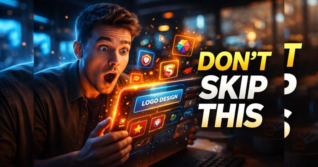 Creative Logo Prompts for Designers creating modern logo ideas