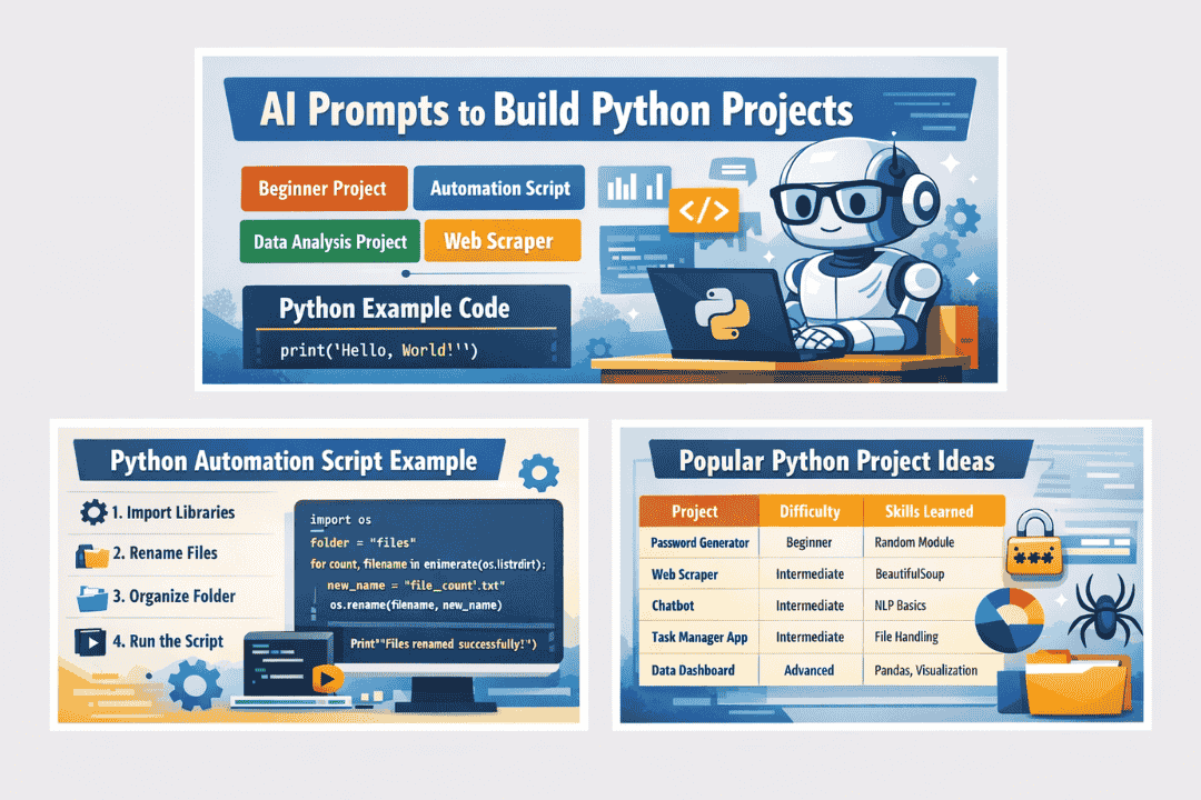 10 Best Prompts to Generate Python Example Code Projects