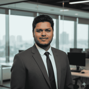 startup founder professional LinkedIn headshot portrait